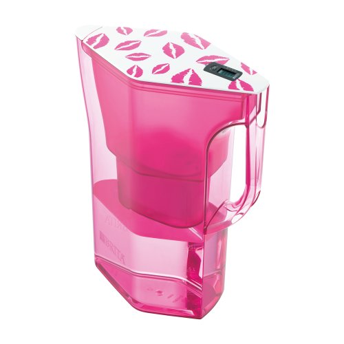 【高除去12項目で2ヵ月交換】BRITA(ブリタ) ナヴェリア ピンクキス 1.3L (カートリッジ2個つき)