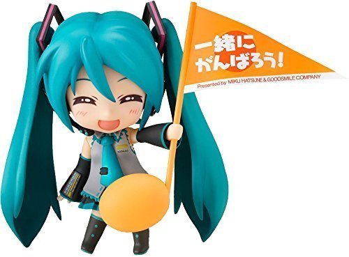 ねんどろいど 初音ミク 応援ver. 約100mm (ノンスケール) ABS & PVC製 塗装済み 可動フィギュア (Cheerful JAPAN限定)