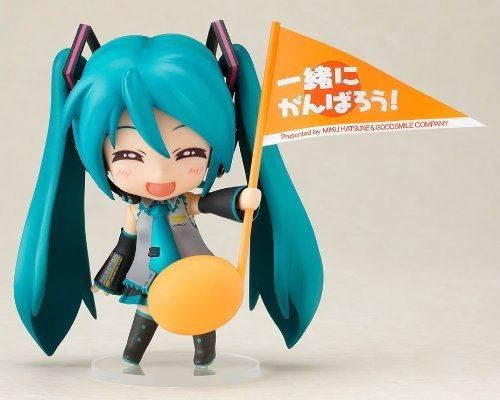 ねんどろいど 初音ミク 応援ver. 約100mm (ノンスケール) ABS & PVC製 塗装済み 可動フィギュア (Cheerful JAPAN限定)