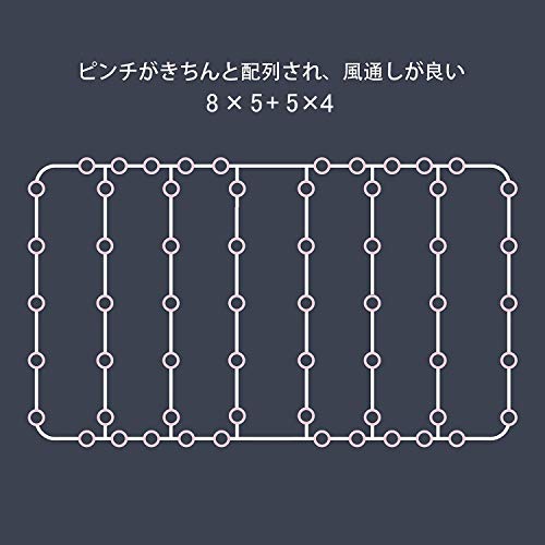 ピンチハンガー Joywell 物干しハンガー 洗濯ピンチ 洗濯 物干し ハンガー 70ピンチ 折りたたみ式 錆に強い 靴下ハンガー 予備ピンチ10個