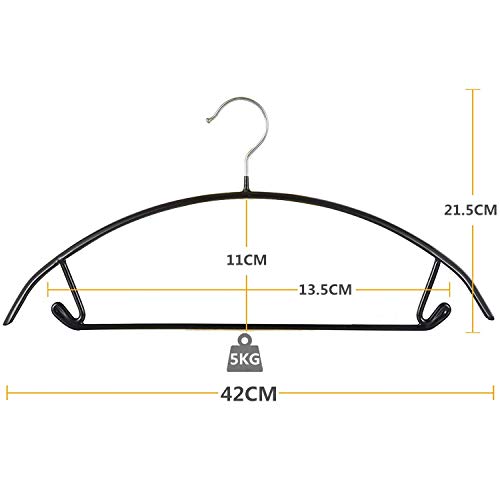 Cozyone ハンガー スリムタイプ 人体ハンガー 10本組 洗濯 収納ハンガー 衣類が滑り落ちない 型崩れ防止 スリムハンガー