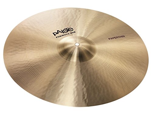 PAiSTE クラッシュシンバル 16インチ FORMULA 602 Paper Thin 16