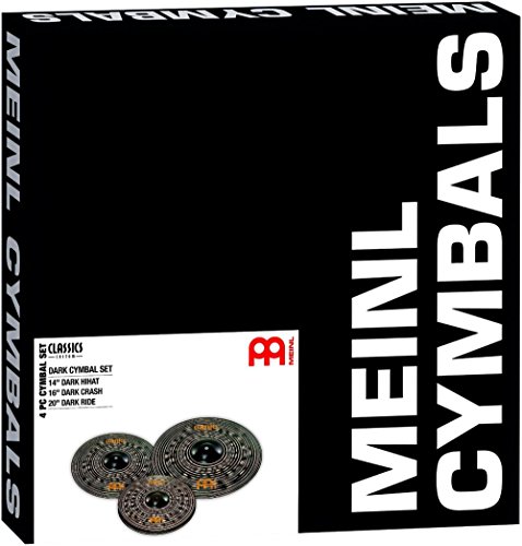 MEINL Cymbals マイネル Classics Custom Dark Series シンバルセット 14