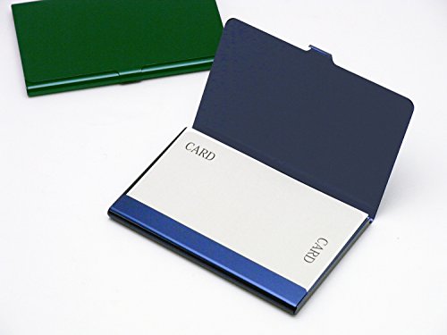 スリップオン カードケース S アルマイト アルミ グリーン EMG-4801