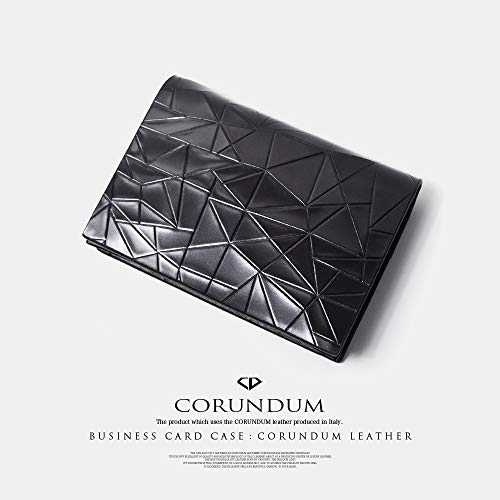 【CORUNDUM】 コランダム イタリア製 コランダムレザー カードケース