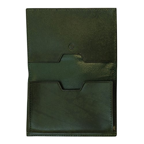 ビジネスカードケース(シナモンx黒緑) JDPH2-077CIxGRN
