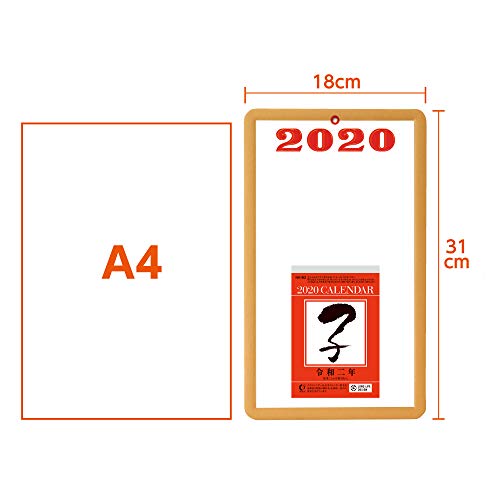 新日本カレンダー 2020年 カレンダー 壁掛け 日めくり 台紙付 5号 NK8218