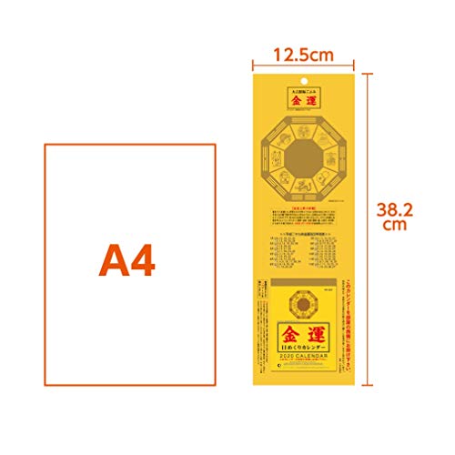 新日本カレンダー 2020年 カレンダー 壁掛け 金運日めくり 日めくり 3号 NK8552