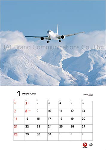 JAL「JAL SEASONS ～飛行機のある風景～」 2019年 カレンダー 壁掛け