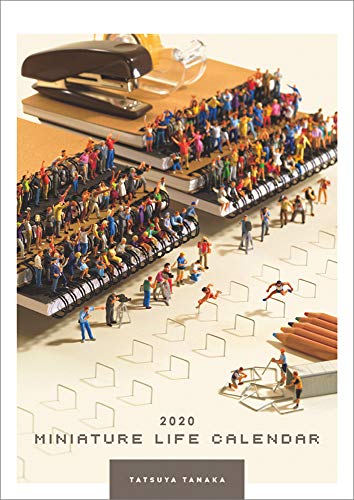 ハゴロモ MINIATURE LIFE CALENDAR 2020年 カレンダー 壁掛け CL-476