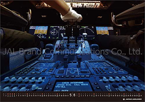 JAL「PILOT CALENDAR -I have Control-」 2019年 カレンダー 壁掛け