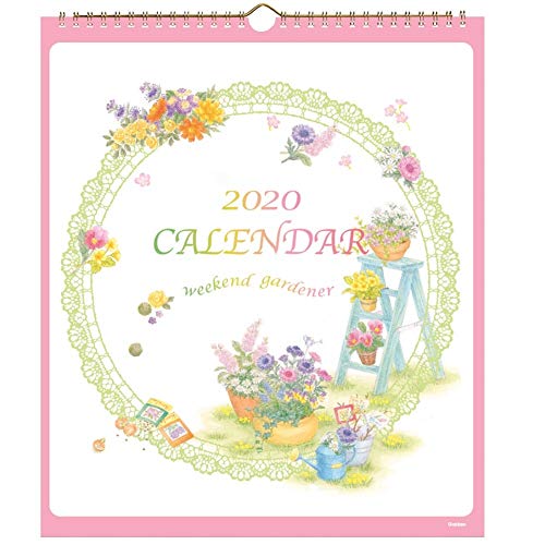 学研ステイフル 2020年 カレンダー 壁掛け ガーデン M11084