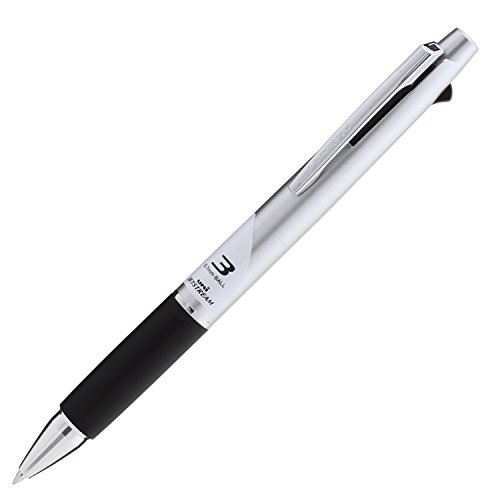 三菱鉛筆 3色ボールペン ジェットストリーム 0.7 SXE380007.26 シルバー