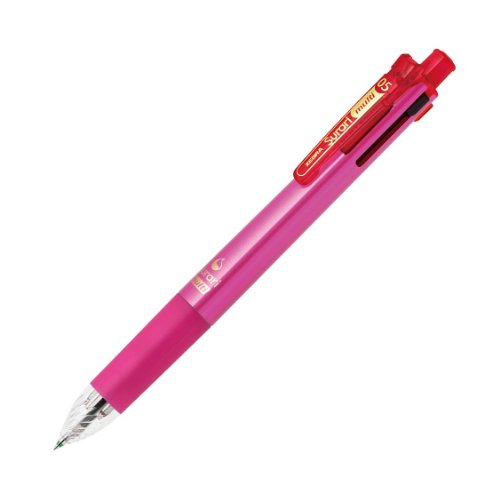 ゼブラ 多機能ペン 4色+シャープ スラリマルチ 0.5 ピンク P-B4SAS11-P
