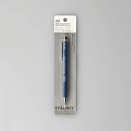 ニトムズ ボールペン ゲルインキ STALOGY 0.5mm ブルー S5213