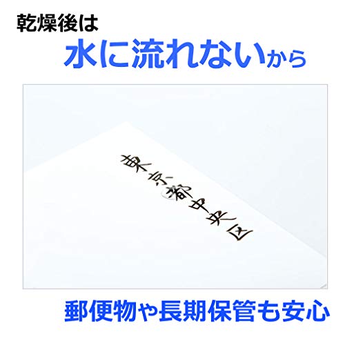 トンボ鉛筆 水性サインペン 筆之助 しっかり仕立て 10色セット WS-BH10C