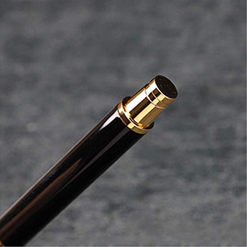 万年筆 プロフェッショ 金属製ペン先 オシャレ 極細字 プレゼント（0.38mm/0.5mm/0.7mm.3種類のペン先セット） (ブラック)