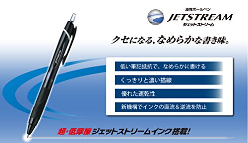 三菱鉛筆 油性ボールペン ジェットストリーム 1.0 赤 10本 SXN15010.15