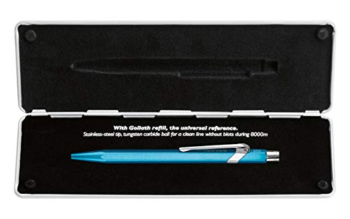 カランダッシュ ボールペン 油性 849コレクション ポップライン メタルX ターコイズ NF0849-671 正規輸入品