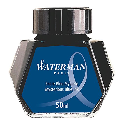 ウォーターマン ボトルインク ミステリアスブルー (ブルーブラック) S0110790 50ml 正規輸入品