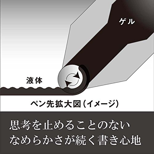 ぺんてる ゲルインキボールペン エナージェル 0.7mm 10色