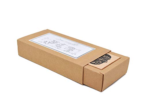 MissOrange『木製ゴム印セット』クリエイティブスタンプセット クラフトカード スクラップブッキング 手帳用 3個セットM-46 (B)