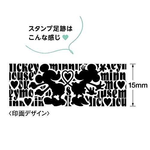 マックス 個人情報保護 スタンプ コロレッタ ディズニー ミニー SA-151RL/W(MN)