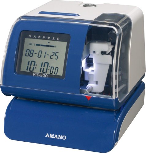 アマノ タイムスタンプPIX-200
