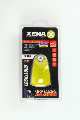 XENA(ゼナ) ディスクアラーム XXシリーズ XX6 スチール イエロー XX6-Y