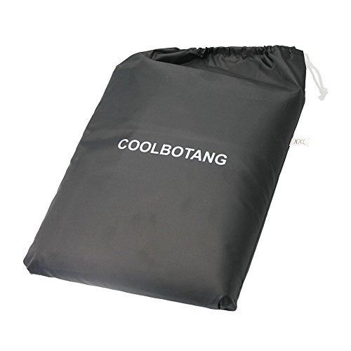 COOLBOTANG　バイクカバー　自転車カバー　耐熱/防水/防塵バイクカバー　高品質バイクカバー　（XXL ブラック）