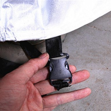 Felimoa バイクカバー 傷の付かない 裏地使用 防塵 防水 ワンタッチベルト 鍵 付き バイク カバー 保護