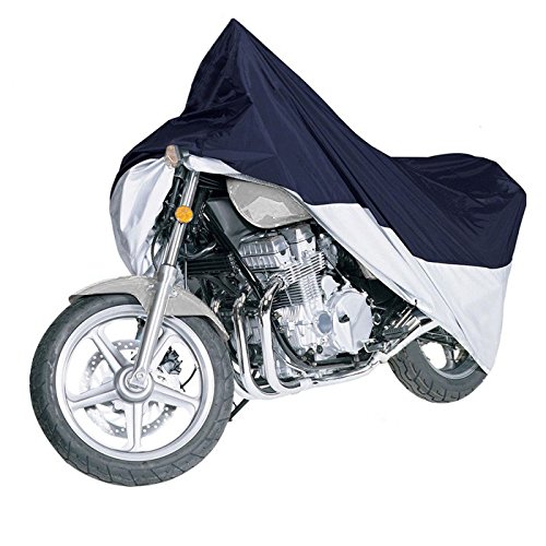 Ohuhu バイクカバー 高品質300D オックス バイク車体カバー 丈夫 防水 防塵 耐熱 UVカット 風飛び防止 収納袋付き