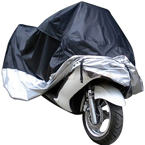 バイクカバー 防水、防塵、防雪、防霜 オートバイクカバー XL 245×105×125 cm