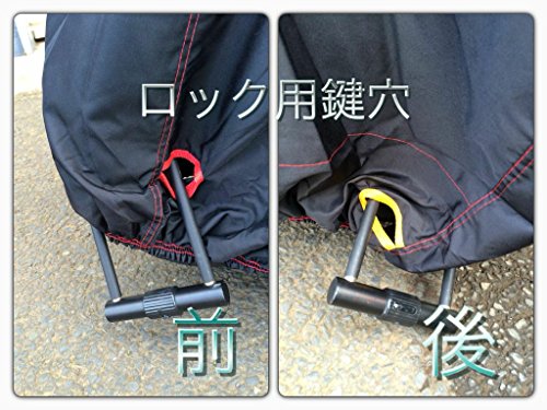 溶けないバイクカバー【M】撥水防水加工 厚手　耐熱　PCX等