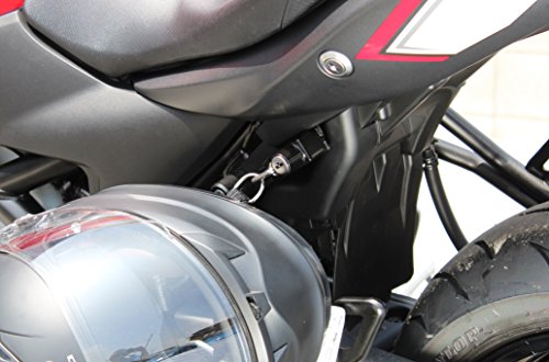 キジマ(KIJIMA) ヘルメットロック SV650 2016年~ ブラック 303-1581