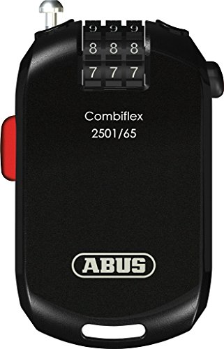 ABUS(アブス)ダイヤルロック CombiFlex 2501/65 ブラック 1.6mm/65cm 1646000013