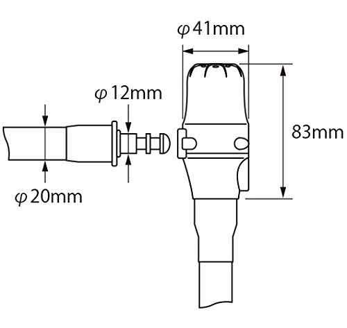 コミネ KOMINE バイク アラームワイヤーロック Alarm Wire Lock 09-123 LK-123