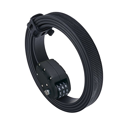 OTTOLOCK(オットロック) Cinch Steel & Kevlar Combination Lightweight Lock - Stealth Black [Size: 152cm(60 Inch)] [並行輸入品]