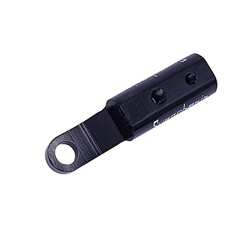 G-PARTSバックミラー ブラック バイク ハンドル マウントステー クランプバー コンパクト スマホホルダー USB電源ユニット 取り付け