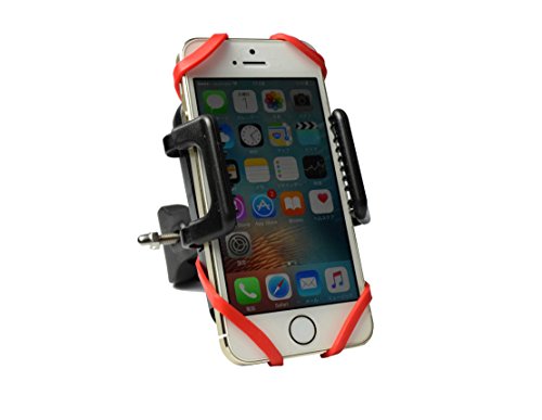 G-Parts 自転車用 ハンドル固定 スマホホルダー 携帯ホルダー バイクスタンド iPhone 固定用 バイクマウントキット 脱落防止構造 GP1021