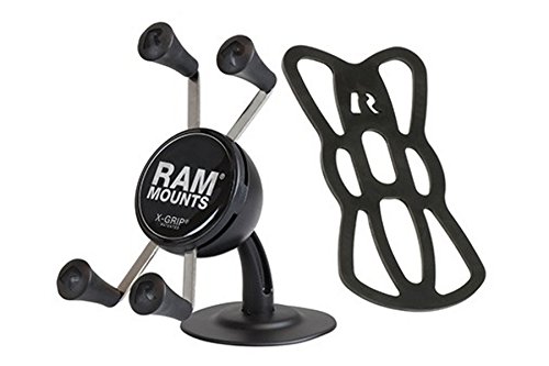 RAM MOUNTS(ラムマウント) マウントセット Xグリップ 汎用車載セット スマートフォン用 テザー付き RAP-SB-180-UN7U