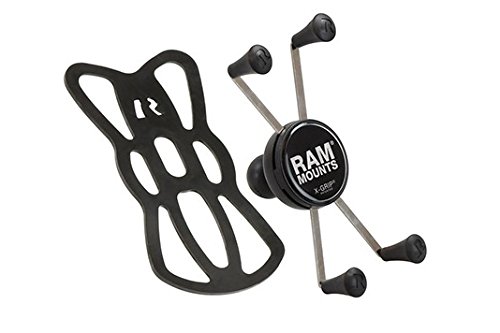 RAM MOUNTS(ラムマウント) マウント部 Xグリップ ファブレット用 テザー付き RAM-HOL-UN10BU