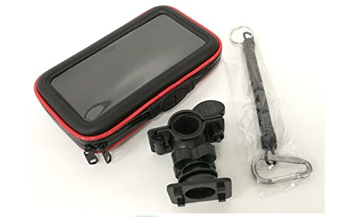 防水ケース(型番WPCASE-K2) カーナビ ナビ 5インチ バイク 自転車 ホルダー 簡易防水 耐衝撃 ケース マウント付 WPCASE-K2