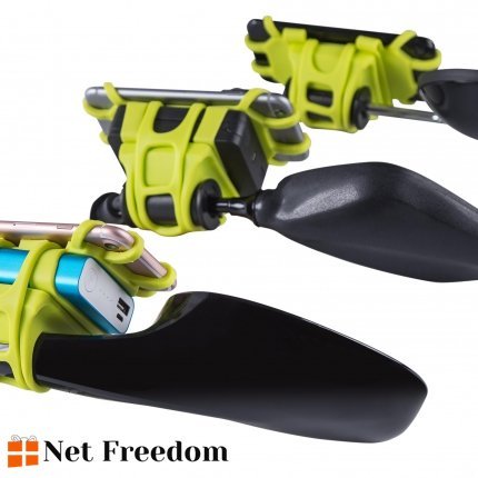 NetFreedom バイク用 スマートフォンホルダー 充電しながら使えるホルダー Red Dot Award 受賞 デザイン