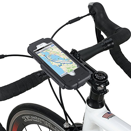 TiGRA Sport バイク スマホ ホルダー 防水 充電 iPhone8 iPhone7 BikeConsole POWER PLUS MOTOR CYCLE KIT for iPhone8/7【給電機能付き角度調整型マウント】