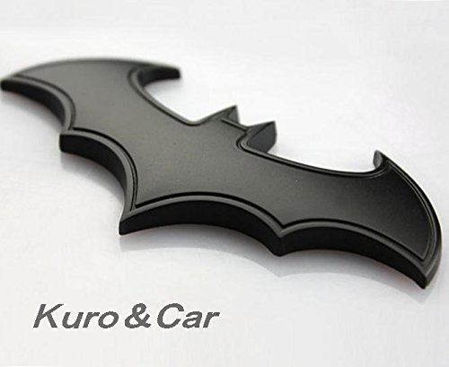 闇夜を切り裂く バットマン 風 車用品 3D カー ステッカー シール 車 バイク 金 銀 黒 コンパクト デカール かっこいい おしゃれ エンブレム 飾り 装飾