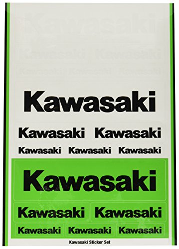 KAWASAKI (カワサキ純正アクセサリー) Kawasakiステッカーセット14 J70100161
