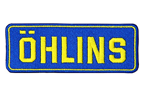 OHLINS(オーリンズ) レーシングワッペン OHLINS W110mm H40mm 0198-01