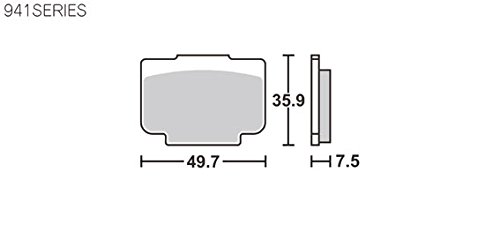 キタコ(KITACO) SBS ブレーキパッド 941LS シンターメタル ブレンボキャリパー 777-0941030