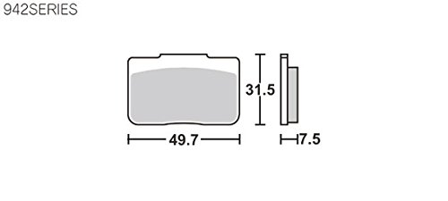 キタコ(KITACO) SBS ブレーキパッド 942LS シンターメタル ブレンボキャリパー 777-0942030